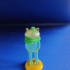 カエルの置物の画像