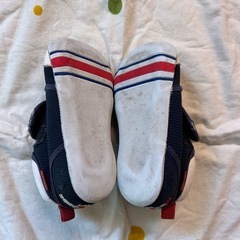 ミキハウス　紺ファーストシューズ　13cmの画像