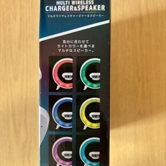 新品未使用品‼️マルチワイヤレスチャージャー&スピーカーの画像