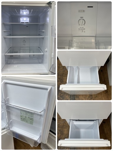新生活応援フェア！期間限定の特別値下げ！ R340 ☀️ 高年式 AQUA 2ドア冷蔵庫 （168L・右開き）AQR-17N ⭐動作確認済 ⭐クリーニング済