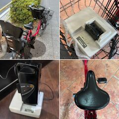 パナソニック　ギュットアニーズ　電動アシスト自転車　ママチャリ　3人乗り　子供乗せの画像