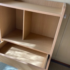収納ラック　キャスター付きの画像