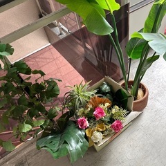 造花　フェイクグリーン まとめて