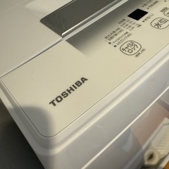 【美品】東芝 洗濯機 使用期間6ヶ月の画像