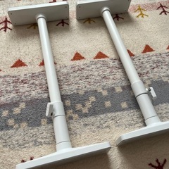 突っ張り棒　2本　50cm~88cm の画像