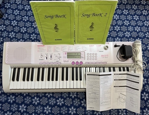 電子ピアノ　\ncasio lk107