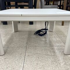 ★ジモティ割あり★ おおたけ こたつ 白 H39×D75×W75 クリーニング済み TJ10707の画像