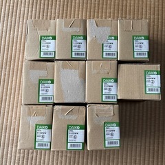 大光電機 ダウンライト LED ダウンライト φ100大光電気 LED福岡　田川市　白熱灯100W相当　COBタイプ　高気密SB形　DAIKO LEDダウンライト 温白色 DDL6104AW大光電機防滴形　DDL6102AW DDL-6104AB 11個セット  新築取り外しの画像