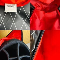 【❗️✨人気モデル✨❗️】MIZUNO 🌟ゴルフバッグ🌟 BOLSA VOADORA 黒 🌟シンプルデザイン 耐久性抜群❗️の画像