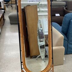 ★ジモティ割あり★  姿見 ナチュラル H45×D50×W152...