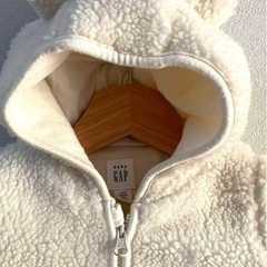 【美品‼️】GAPベビーフリースアウターの画像