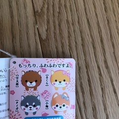 柴犬ぬいぐるみ4個セットの画像