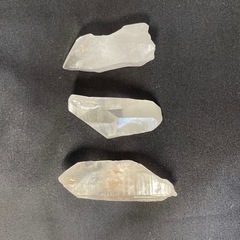 マニハール産水晶㊗️ポイント3個セット