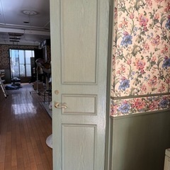 レトロ 木製扉  