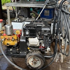 工進　コーシン エンジン式洗浄動噴　DM30 KOSHIN 最高圧力3.8MPa 三菱GB130 最大4.2馬力　ホースガン付　洗車　高圧洗浄機　リコイルの画像