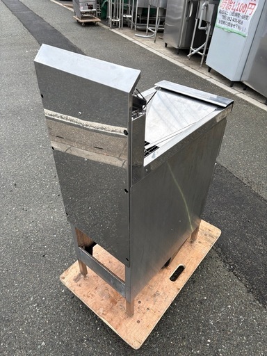 ■中古品 マルゼン 都市ガスフライヤー MGF-C13K 2017年 13L 330ｘ610ｘ1045ｍｍ 動作問題なし■