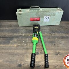 【中古】カクタス S-150E 手動油圧式圧着工具 ダイス.ケース付