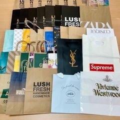 【急募】紙袋　ラッピング　袋　ショッパー　まとめ売りの画像