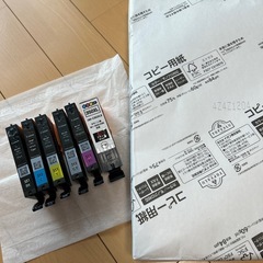 Canonインクカートリッジ&コピー用紙の画像