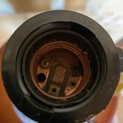 陶器スタンドランプシェード無し　中古　　動作確認済み　良好の画像