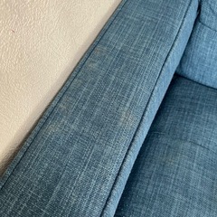 オッドマンつき ソファー 三人掛けの画像