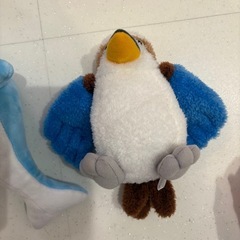 未使用！イルカ　鳥　ぬいぐるみの画像