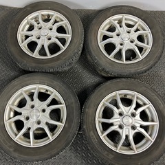 ヨコハマ ブルーアース 155/65R13 2019年製 アルミ...