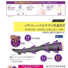 寝ながらメディキュット　L　の画像