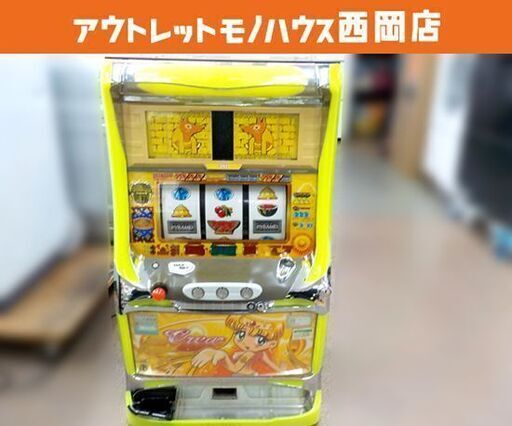 パチスロ実機 大都技研 秘宝伝 ４号機 クレアパネル ST機 Aタイプ メダル使用機 ドアキー付き 設定キー欠品 西岡店