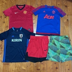 サッカー　ユニフォームシャツ　