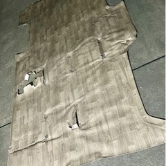 ハイエース グランドキャビン クッションフロア シート 掃除も簡単ですの画像