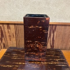 樺細工＊花瓶・秋田角館・工芸品