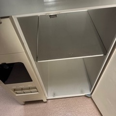 中古☆キッチンキャビネット　コンセント　米びつ付きの画像
