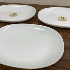 【差し上げます】 ⑤　ヤマザキパン　パンまつり　オーバル　プレート　まとめ　3枚　直径約22cm　深さ約2.5cmの画像
