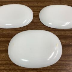 【差し上げます】 ⑤　ヤマザキパン　パンまつり　オーバル　プレート　まとめ　3枚　直径約22cm　深さ約2.5cmの画像