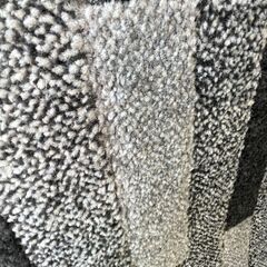 ラグ　カーペット　長方形　ブラック　グレー　黒　モダン　黒系　（約）幅１６０×奥２３０　　■近隣配送無料 買取GO‼　栄和店の画像