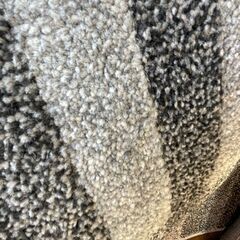 ラグ　カーペット　長方形　ブラック　グレー　黒　モダン　黒系　（約）幅１６０×奥２３０　　■近隣配送無料 買取GO‼　栄和店の画像