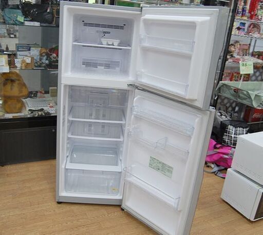 ④ 冷蔵庫 203L 2017年製 2ドア 日立 R-20FA 200Lクラス シルバー系 二