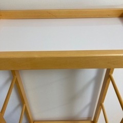 受け取りの方決まりました、
中古品 キッズハンガーシェルフの画像