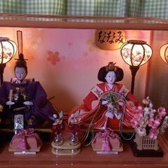 (お話し中)雛人形の画像