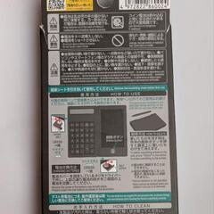 (新品)電卓+電子メモパッド[ブラック]の画像
