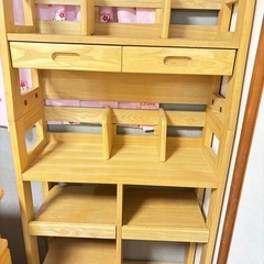 【本日中の引取りで無料】本棚　可動棚　