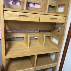 【本日中の引取りで無料】本棚　可動棚　の画像