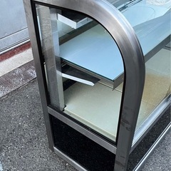 【動確済み】大穂製作所 業務用 OHGU-S-900F ケーキショーケース 前開き 100V 幅900×奥500×高さ995(mm) 冷蔵ショーケース 厨房 大阪の画像