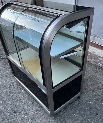 【動確済み】大穂製作所 業務用 OHGU-S-900F ケーキショーケース 前開き 100V 幅900×奥500×高さ995(mm) 冷蔵ショーケース 厨房 大阪