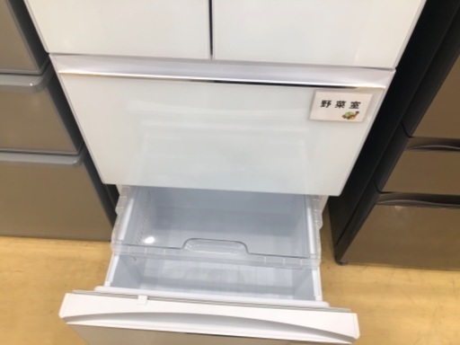 【半年間動作保証付き】MITSUBISHI  5ドア冷蔵庫　451L 2019年製