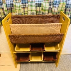 おもちゃ収納ラック