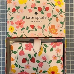 ケイトスペード　花柄財布