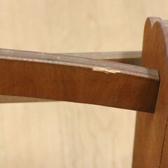 ブックスタンド　木製　横48㎝×奥行き19㎝×高さ40㎝　本棚　インテリア　家具　中古品の画像