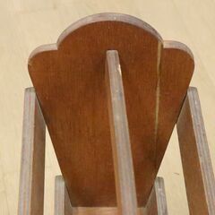 ブックスタンド　木製　横48㎝×奥行き19㎝×高さ40㎝　本棚　インテリア　家具　中古品の画像